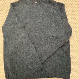 Heritage 5gauge wool Filson Navy Crewneck Sweater Classic Knit Design